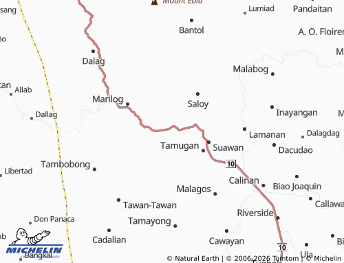 MICHELIN Malamba map - ViaMichelin