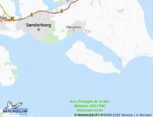 MICHELIN-Landkarte Sønderby - ViaMichelin