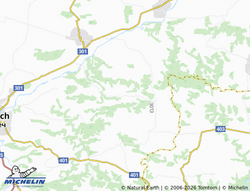 MICHELIN Tepava map - ViaMichelin