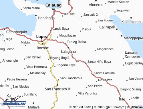 MICHELIN Cawayan map - ViaMichelin