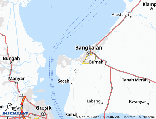 MICHELIN Mertajasah map - ViaMichelin
