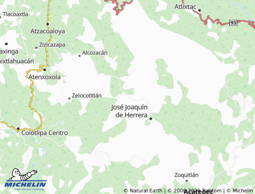 MICHELIN Tepango map - ViaMichelin
