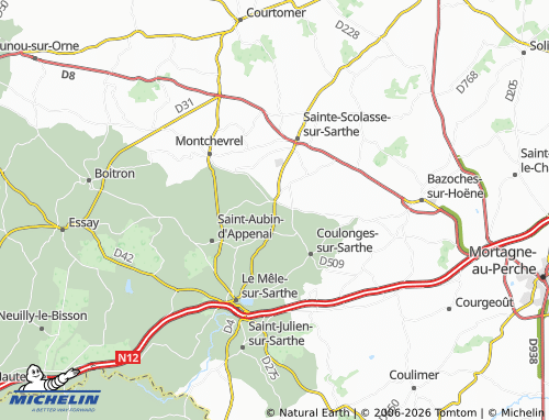 MICHELIN Laleu map - ViaMichelin