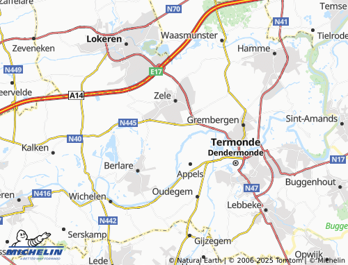 Carte MICHELIN Avermaat - ViaMichelin