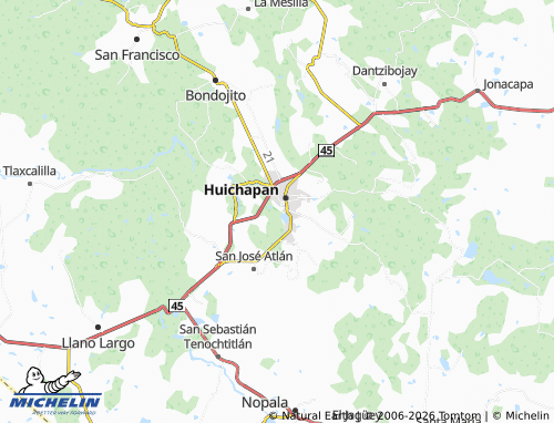 Mapa MICHELIN Benito Juárez - ViaMichelin