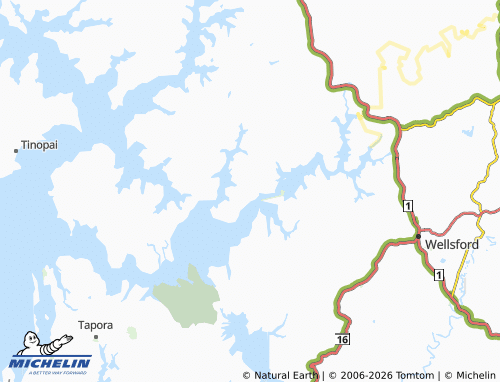 Mapa MICHELIN Oruawharo - ViaMichelin