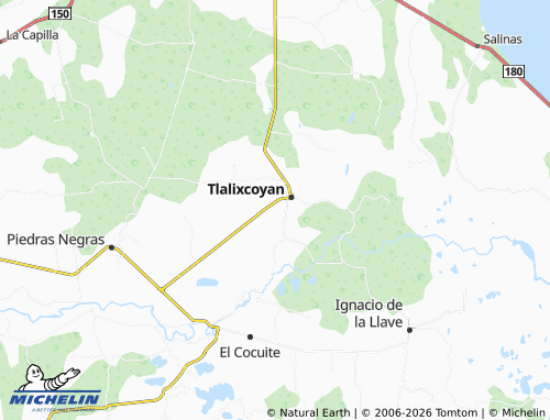 Mappa MICHELIN El Tepetaco - ViaMichelin