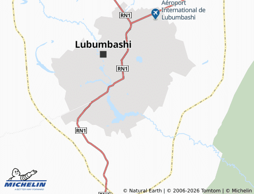 Mappa MICHELIN Njanja - ViaMichelin