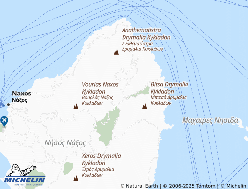 Carte MICHELIN Koronos - ViaMichelin