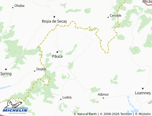 Mappa MICHELIN Bogatu Român - ViaMichelin