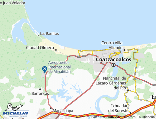 Mapa MICHELIN Ampliación Nueva Imagen - ViaMichelin