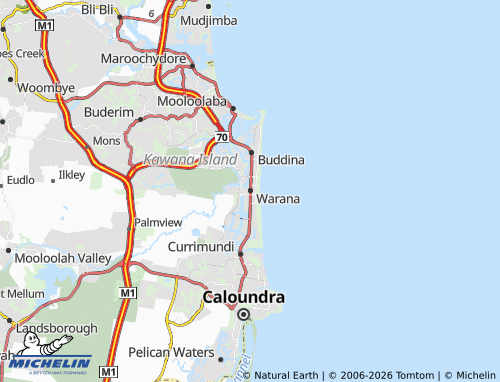 MICHELIN Warana map - ViaMichelin