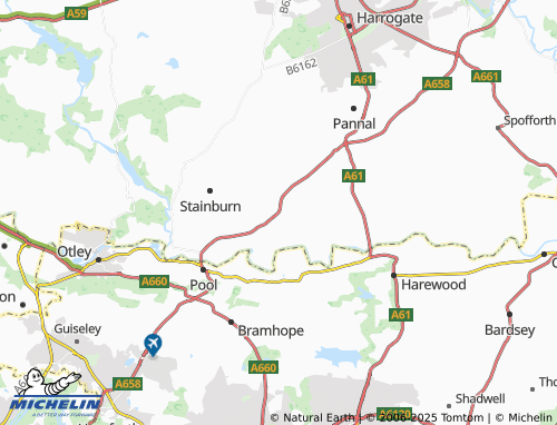 Mapa MICHELIN Huby - ViaMichelin