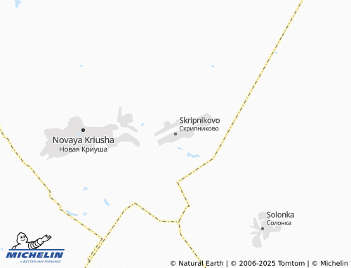 MICHELIN-Landkarte Skripnikovo - ViaMichelin