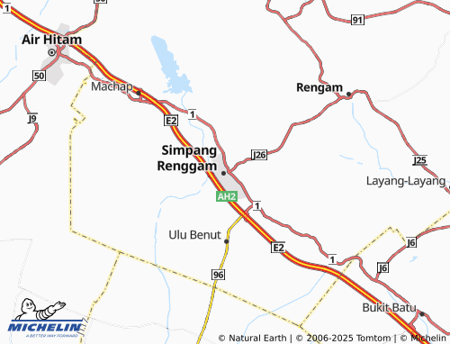 MICHELIN Pelangi Business Centre map - ViaMichelin