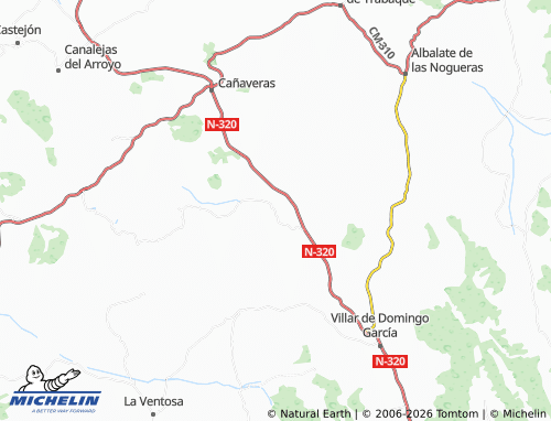 Mapa MICHELIN Arrancacepas - ViaMichelin