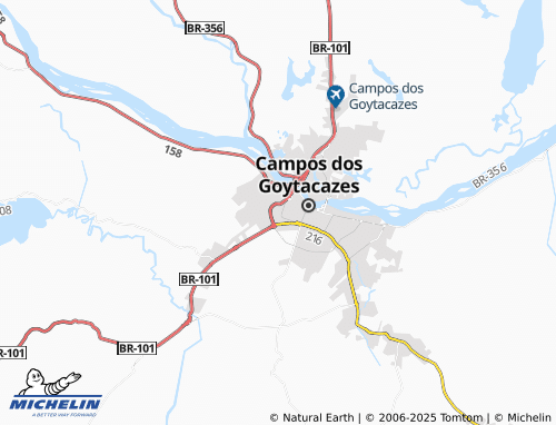 MICHELIN Parque São Caetano map - ViaMichelin