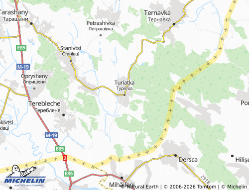 Mappa MICHELIN Turiatka - ViaMichelin