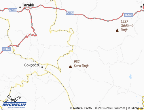 MICHELIN Narzanlar map - ViaMichelin