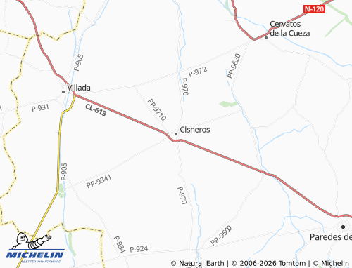 Mappa MICHELIN Cisneros - ViaMichelin