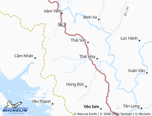 Mapa MICHELIN Thành Long - ViaMichelin