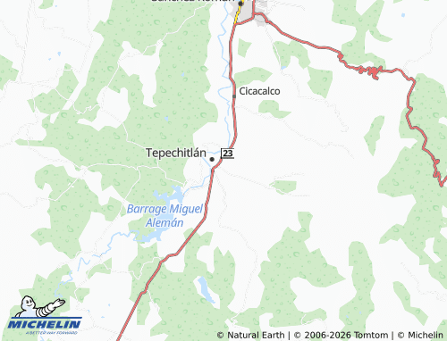 Mappa MICHELIN Campo de Aviación - ViaMichelin