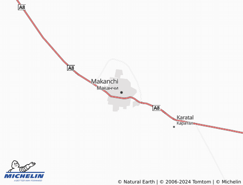 MICHELIN Makanchi map - ViaMichelin