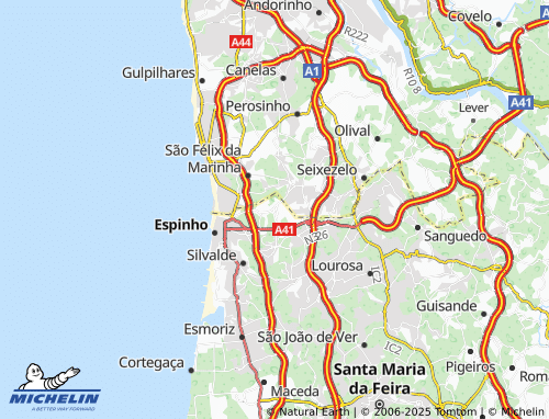 MICHELIN Guetim map - ViaMichelin