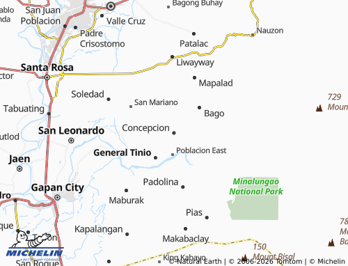 Mappa MICHELIN Concepcion - ViaMichelin