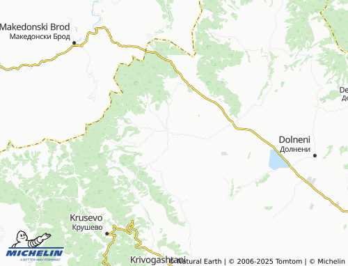 MICHELIN Lazhani map - ViaMichelin