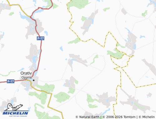 Mappa MICHELIN Osychna - ViaMichelin