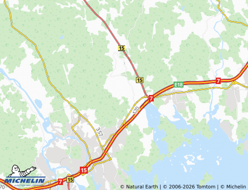 MICHELIN-Landkarte Saksala - ViaMichelin