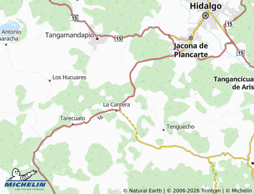 Mapa MICHELIN Querénguaro - ViaMichelin
