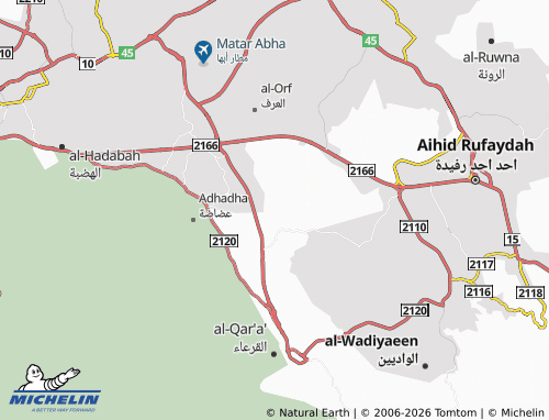 MICHELIN-Landkarte al-Ward - ViaMichelin
