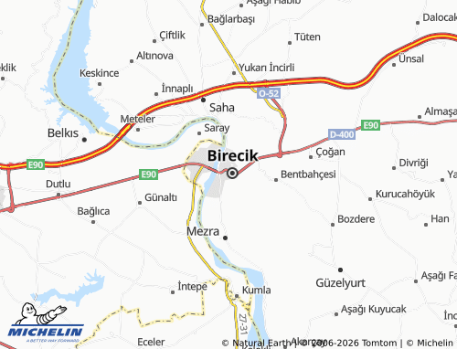 MICHELIN Kurtuluş map - ViaMichelin