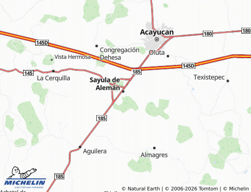 Mappa MICHELIN Canapa - ViaMichelin