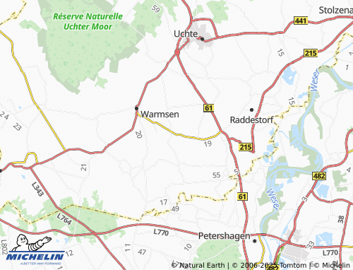 Mapa MICHELIN Großenvörde - ViaMichelin
