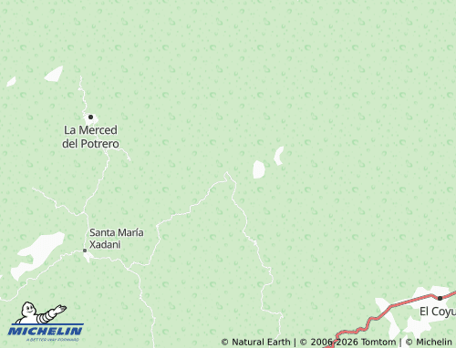 Kaart MICHELIN San Miguel Chongo - ViaMichelin