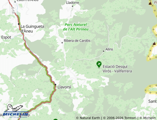 Mappa MICHELIN Araós - ViaMichelin