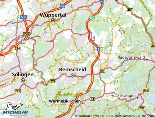 MICHELIN Birgden map - ViaMichelin