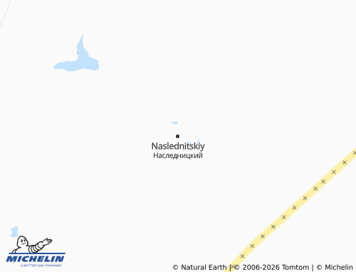 MICHELIN-Landkarte Naslednitskiy - ViaMichelin