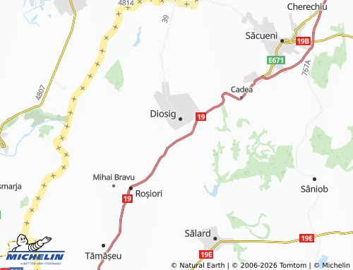 MICHELIN Ianca map - ViaMichelin
