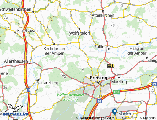 MICHELIN-Landkarte Feldhof - ViaMichelin