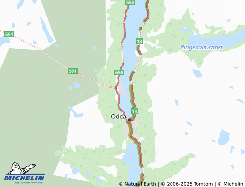 MICHELIN Eitreimsneset map - ViaMichelin