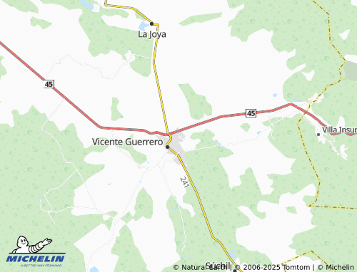 MICHELIN Valle de San Antonio map - ViaMichelin