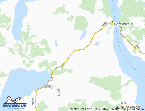 Mappa MICHELIN Esknish - ViaMichelin
