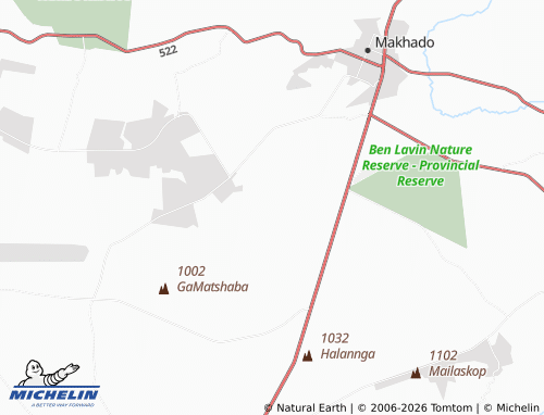 MICHELIN-Landkarte Ha-Magau - ViaMichelin