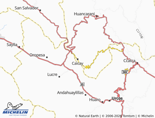 MICHELIN-Landkarte Caicay - ViaMichelin