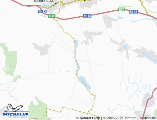 MICHELIN Kanivka map - ViaMichelin