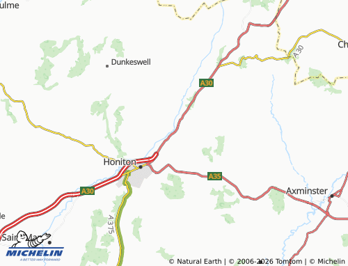 Mappa MICHELIN Monkton - ViaMichelin